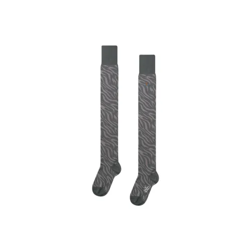 Вивьен Вествуд Тигр Over Knee носки женские 1 упаковка серый