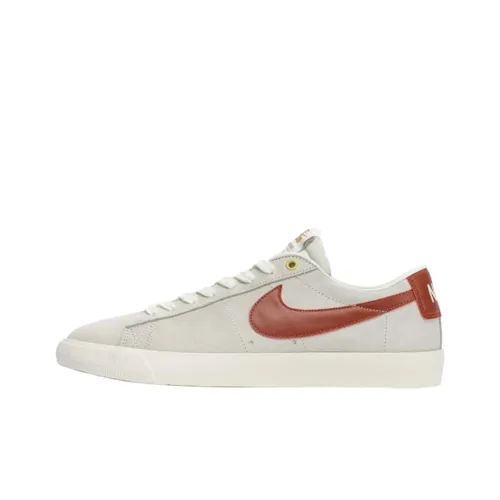 Nike Blazer Low Топ Скейтборд Кроссовки Мужские Белые