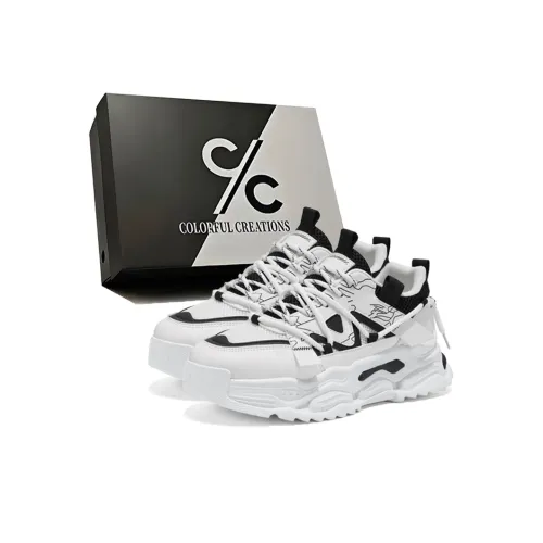 Colorful Creations Slip-resistant Abrasion-resistant Breathable Lightweight Low-top Footwear Men's Box Цветные Создания Противоскользящие Устойчивые к износу Дышащие Легкие Низкие Обувь Мужская Коробка