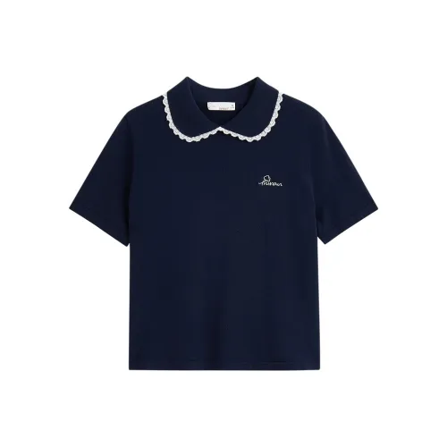 Inman Темно-синий Женский Трикотаж