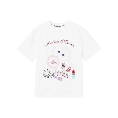 ANDREA MARTIN Т-рубашка с оборванным рукавом женская