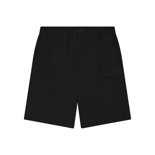 FILA Milano Series Глубокий Черный Мужские Повседневные Шорты