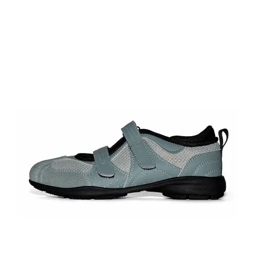 Mule Donkey Плоская подошва Туфли Мэри Джейн Женские Бирюзовый