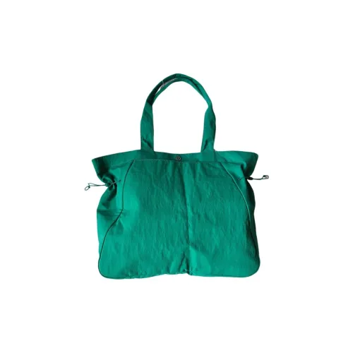 lululemon Полиэстер Тоут Сумка Сумка для покупок Сумка на плечо Женская Зеленая