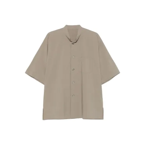 Homme Plissé Issey Miyake Рубашка Мужская Тауповая