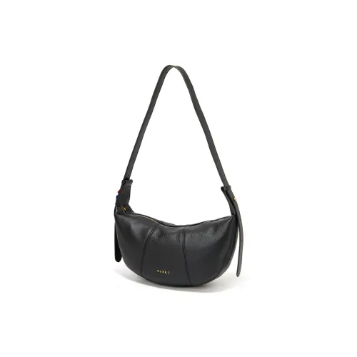 GUSKI Сумка через плечо из натуральной коровьей кожи женская многоцветная