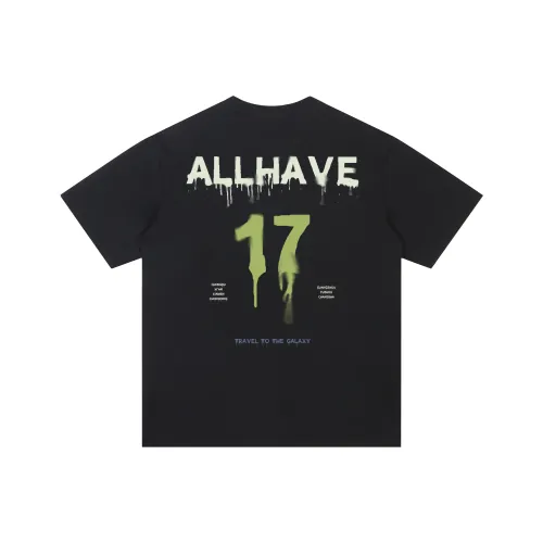 ALLHAVE Черная унисекс футболка