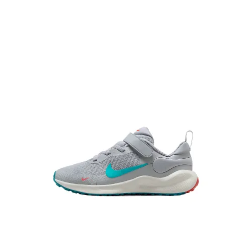 nike REVOLUTION 7 Low Топ Детские беговые кроссовки Серый Children Возраст 3-7 лет