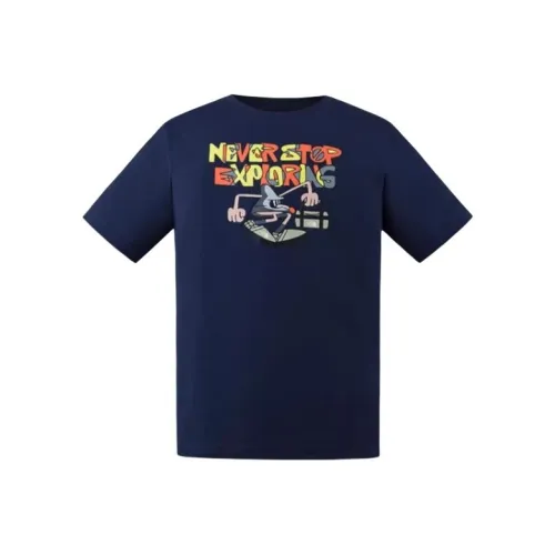 THE NORTH FACE NEVER STOP Exploring Быстросохнущая футболка унисекс THE NORTH FACE SUMMIT Синий
