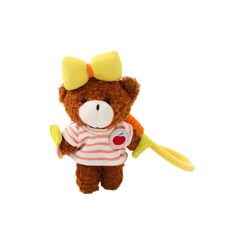HEDIE Супер милый стиль с бантом Медвежонок Кукла Плюшевая Подвеска 15 см Высота 15 см Длина