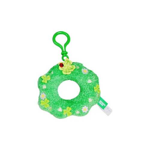 BAMBOO MATES Естественный Элемент Венок Четыре Листья Клевер Кукла Плюшевая Подвеска 10 см Рекомендуемая Высота