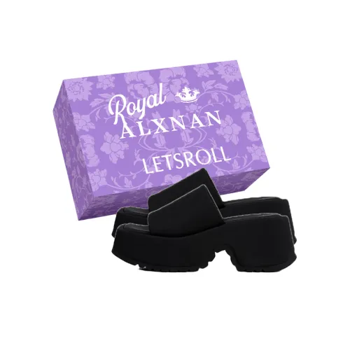 ALXNAN Слипоны Женские Черные