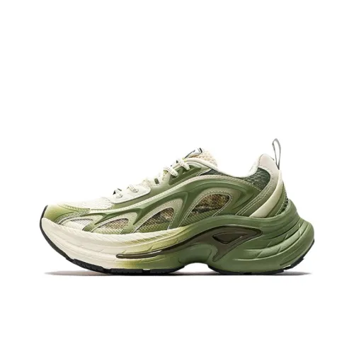 ANTA Casual Низкий Топ Бежевый Зеленый Мужской