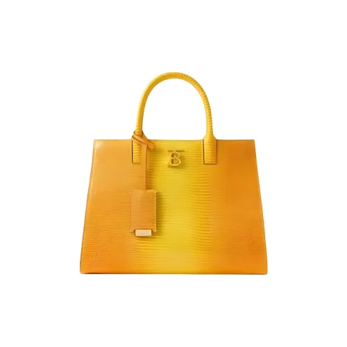 Burberry Телячья кожа Сумка через плечо Одно плечо Мини Женская Лимон Апельсин