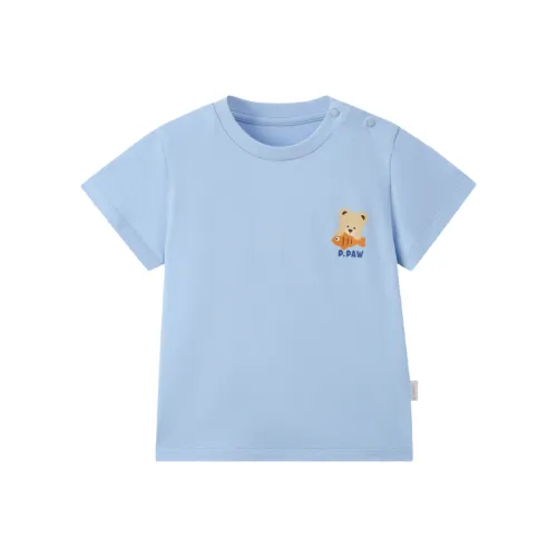 PAW IN PAW Cartoon Bear 5A Антибактериальный Короткий рукав Т-рубашки SS25 Дети 3-7 лет