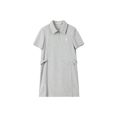 Bethine ['Ананас' Calm And Unperturbed] Короткий рукав Платье Женское