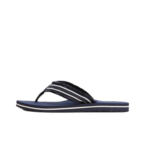 Tommy Hilfiger TH Monogram EVA Устойчивые к истиранию Шлепанцы Женские Синие