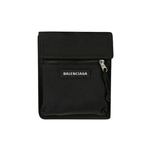 Balenciaga Нейлоновая Сумка через плечо Женская Черная