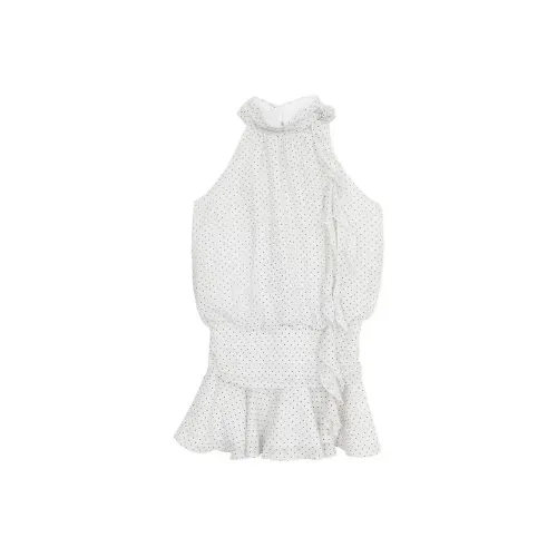 COHX Белые Женские Платья без рукавов