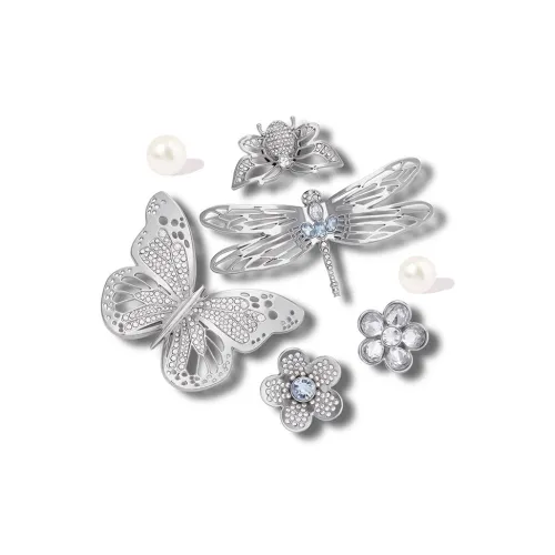 YOUWEI Металл CHANEL Inspired Pearl Fashion Versatile DIY Shoe Charm Accessories Unisex