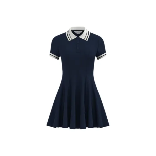 URBAN REVIVO Короткое платье с короткими рукавами женское