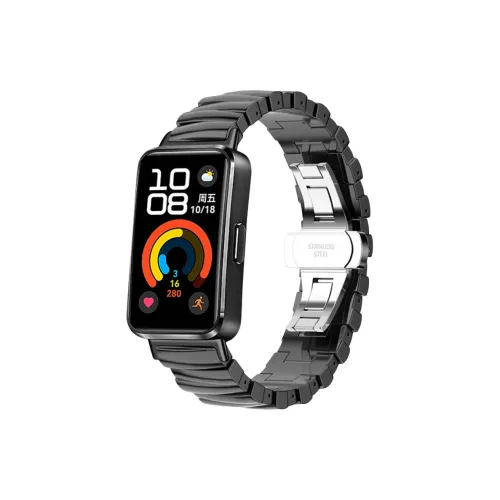 FZRT Ремешок Huawei Glory Совместимость Нержавеющая сталь Сплав цинка Материал 167 мм