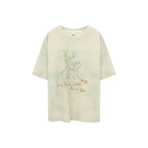 HOT HORSE Радуга Синий Женские Футболки