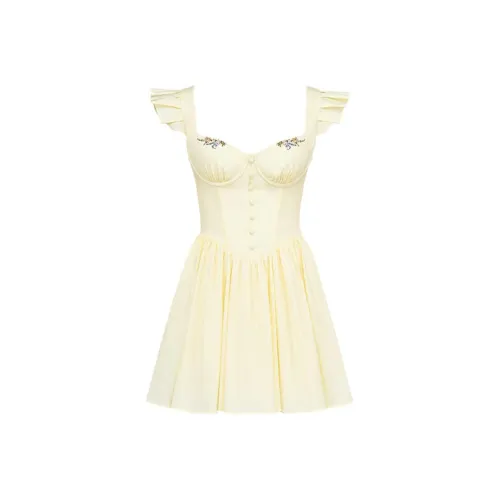 HOUSE OF CB SS25 SISI Короткий рукав Платье Женское