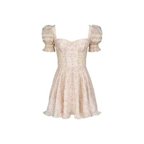 HOUSE OF CB Melita Короткое Платье с Короткими Рукавами Женское