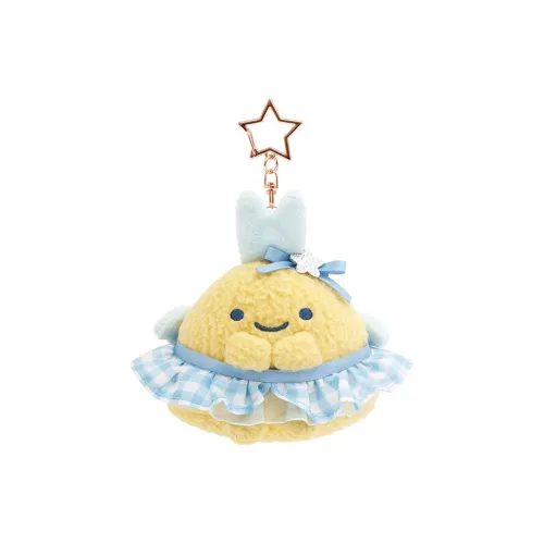 SAN X Мечтательный Ласточкин хвост Fried Бамбук Рыбка Ласточкин хвост Куклы Плюшевый Брелок 10 см Рекомендуемая высота