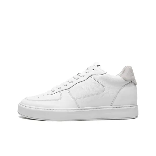 He Jinchang Slip-resistant Abrasion-resistant Low Top Skateboard Shoes Men's Light Cloud White He Jinchang Противоскользящие Износостойкие Низкие Кроссовки для скейтбординга Мужские Светло-Облачно-Белые