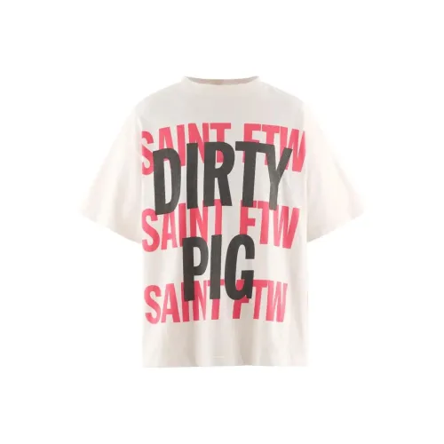 SAINT Mxxxxx SS25 T Рубашка Унисекс