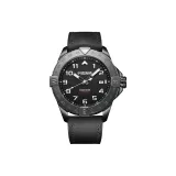 Черный циферблат, черный ремешок A02