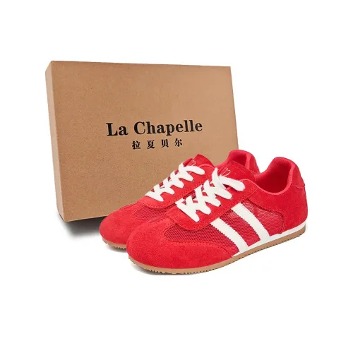 La Chapelle Немецкие армейские кроссовки Low Top Red Women's