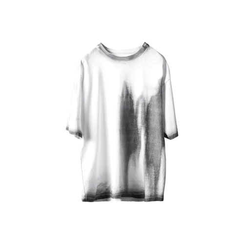 HUANXIANGZHE T-Shirt Унисекс Белый