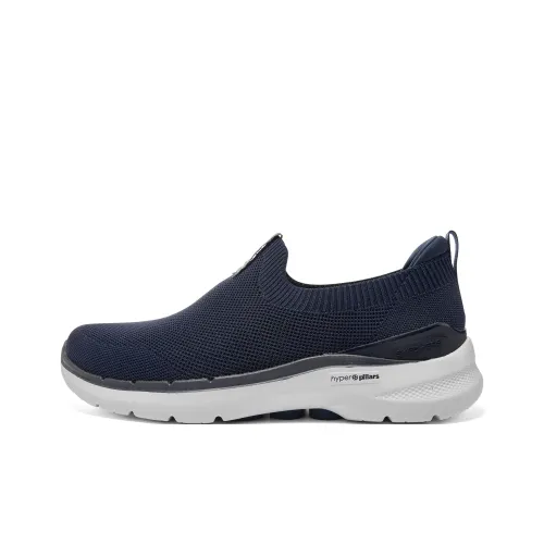 Skechers Go Walk 6 Low Топ Casual Мужской Синий