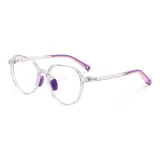 Прозрачная фиолетовая рамка с фиолетовыми ножками [2292-C5]