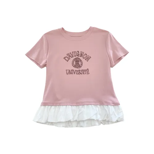 OUBO Комплект с короткими рукавами рубашка женский синий