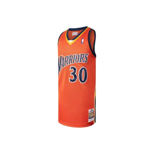 MITCHELL NESS Баскетбольная Джерси Унисекс Оранжевая