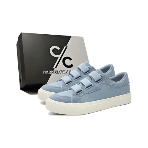 Colorful Creations Slip Resistant Abrasion Resistant Breathable Low-Top Canvas Shoes Men's Box Цветные Создания противоскользящие устойчивые к истиранию дышащие низкие кеды мужские коробка