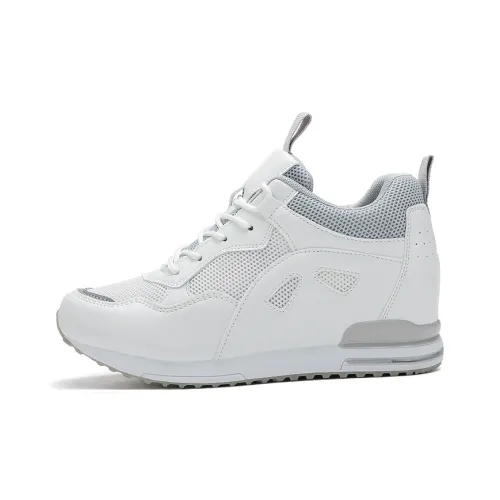 SHIBU Slip-resistant Supportive And Breathable MID Top Детские Скейтбординги Белый Подростки