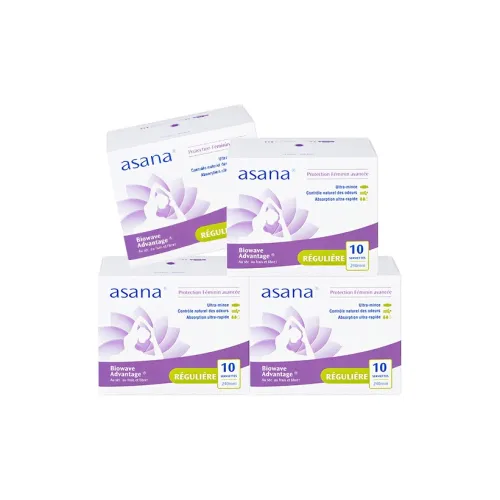 ASHANA Канадские Ультра Тонкие Хлопковые Гигиенические Прокладки Дышащие 240 мм 10 Штук