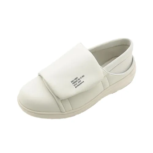 MoonStar 810s Slip-resistant Abrasion-resistant Low Top Casual Shoes Unisex White МунСтар 810s Противоскользящий Устойчивый к истиранию Низкий Топ Повседневная Обувь Унисекс Белый