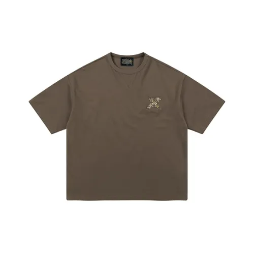 INXX Темно-кофейная унисекс футболка