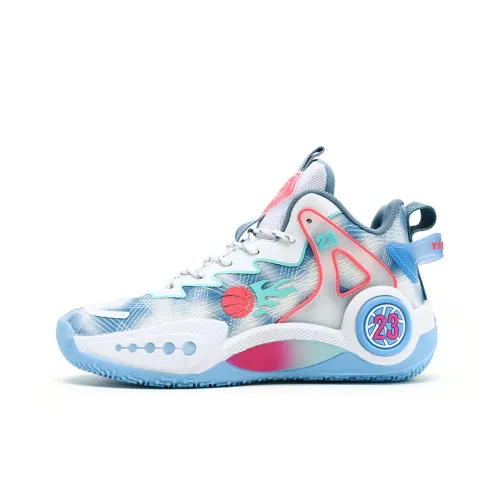 SHIBU Slip-resistant Амортизация Поддержка MID Топ Детские Баскетбольные Кроссовки Подростки