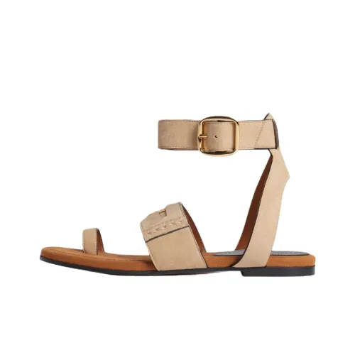 Stella McCartney Gaia One Ремешок Сандалии Женские Бежевые