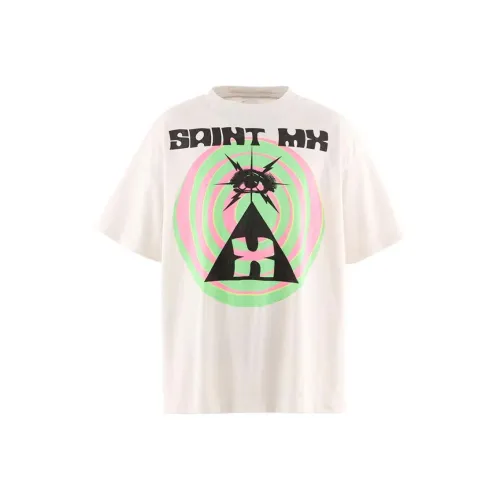 SAINT Mxxxxxx SS25 Белая унисекс рубашка T