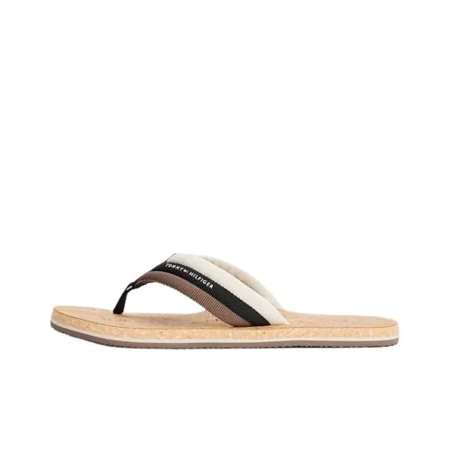 Tommy Hilfiger EVA Устойчивые к истиранию Шлепанцы Мужские Черные