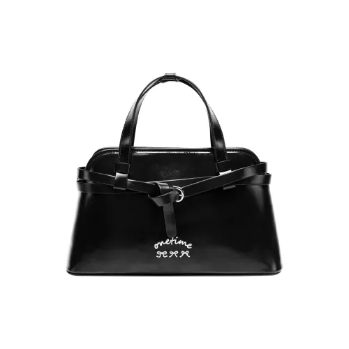 ONE TIME Сумка через плечо из синтетической кожи сумка среднего размера женская черная винтажный красный