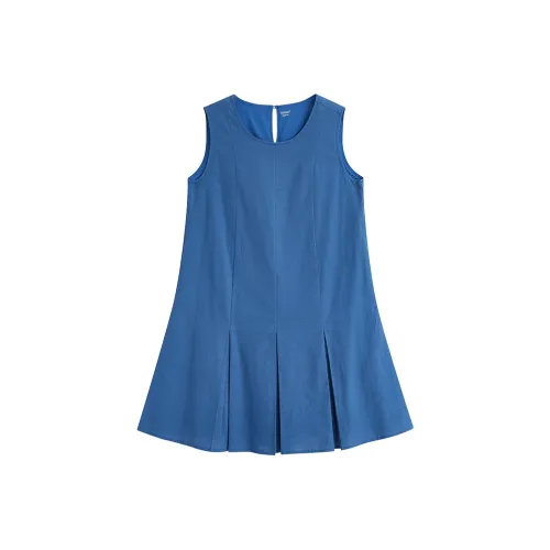 Inman Электрический синий Женские Платья без рукавов